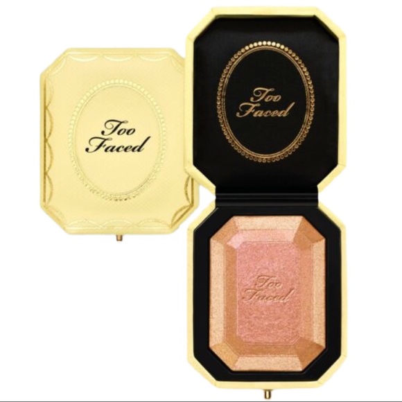 TOO FACED DIAMOND LIGHT HIGHLIGHTER “CANARY” & LIP - Picture 5 of 15